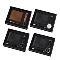 Men's Gift Set Combination Set Beautifully Decoration Watch Wallet Pen Set for Male Holiday Anniversary Fathers Day Couple 1