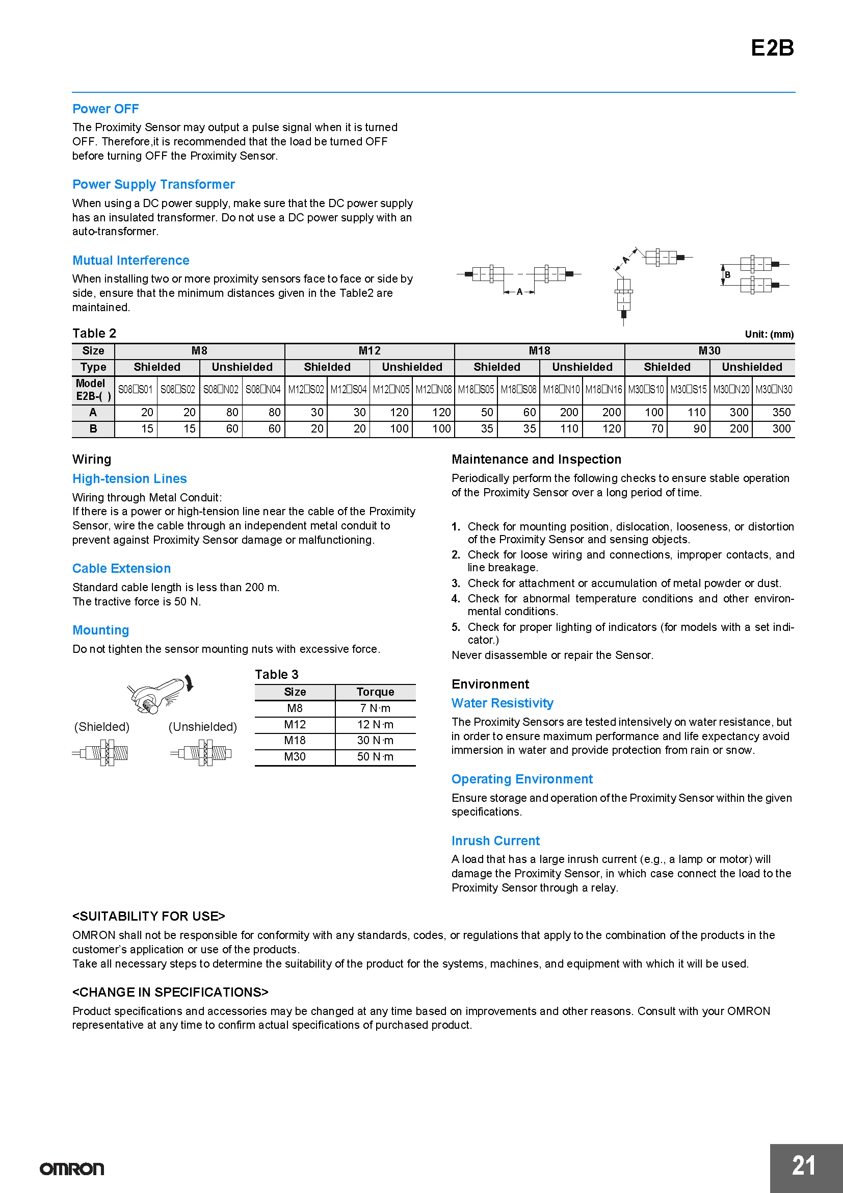 OMRON Näherungsschalter-Sensoren E2B-M30KS10-WZ-C1 KS15 LN30 KN20-B1 Industrielle Neue Authentische Original-Automatisierungsausrüstung – Detail 7