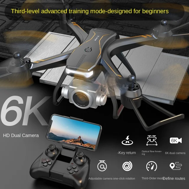 XULUP V14 RC Drone HD 6K Dual Camera Professional WIFI FPV Drones