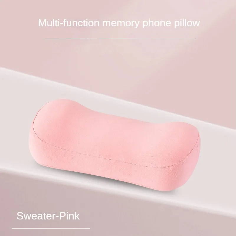 Portable Small Pillow Single Memory Foam Small Mini Office Lunch Break Nap Pillow Cervical Vertebra Travel Pillow 5