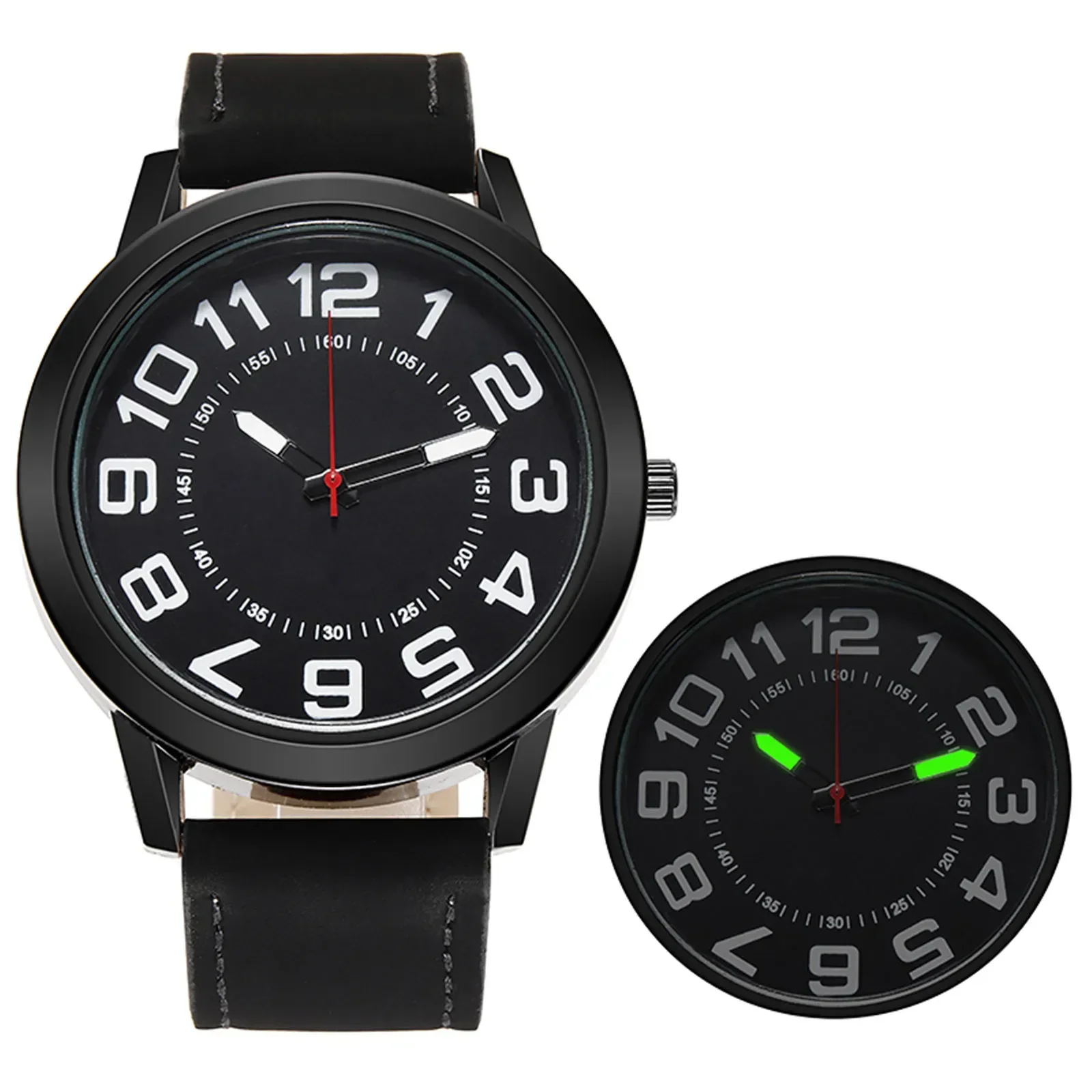 Fashion Casual Round Men\'s Quartz Watches Business Waterproof Male Watches Men Mechanical Wristwatches Automatic Orologio Uomo