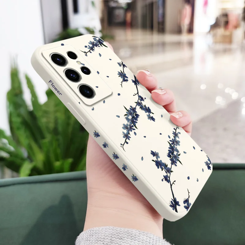 Blooming Irises Phone Case - Elegant Protective Cover with Floral Design