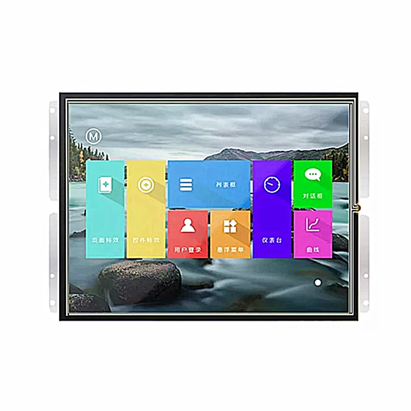 

TJC1076X7F0_011R_P01 15 inch X7 series serial port screen resolution 1024 * 768 resistive touch LCD display screen