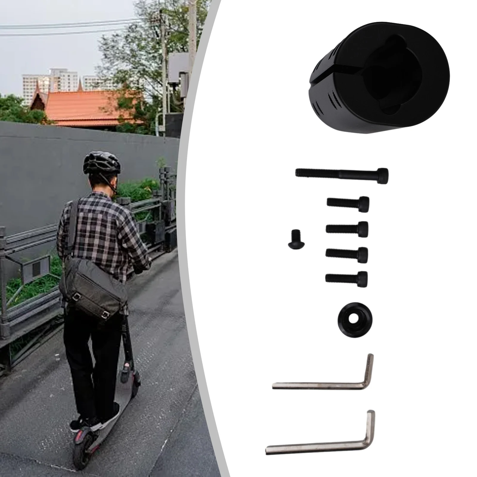 

Suitable For Max G30 Electric Scooter Rugged Lock 400g Black The Max G30 100*58mm 1set Durable Hot Sale Wonderful