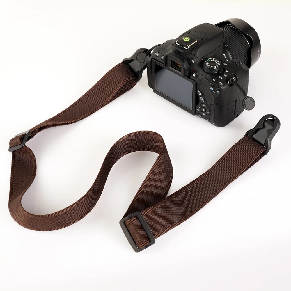 퀵릴리즈 커넥터 DSLR 카메라 목 스트랩, 조절 가능한 다기능 망원경 어깨 스트랩, 사진 액세서리
