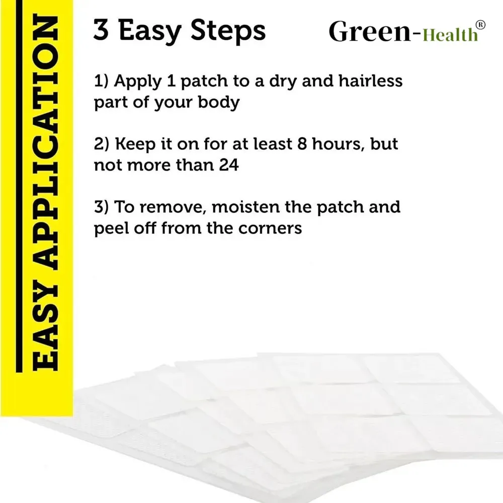 Menopause Relief Transdermal Patches-30 Patches One Month Supply USA Made