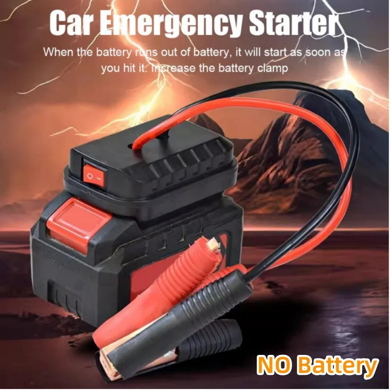 Car Emergency Starter Applicable to Converter Grinder Emergency Electric Hammer Electric Car Charger Wrench Starter Y0N5