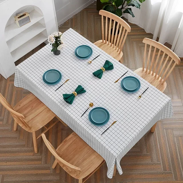 

Thin Plastic Party Wedding Tablecloth--2JSI