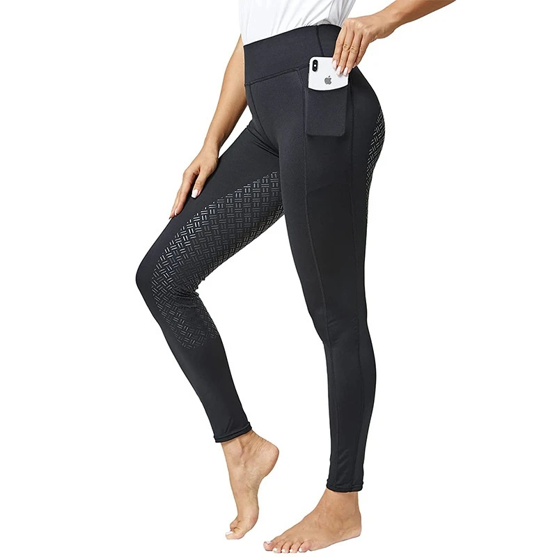 Women's Breeches Leggings Horse Riding Pants Equestrian Anti Slip Silicone Sport Training Horse Riding Tight Clothes Equipment 5