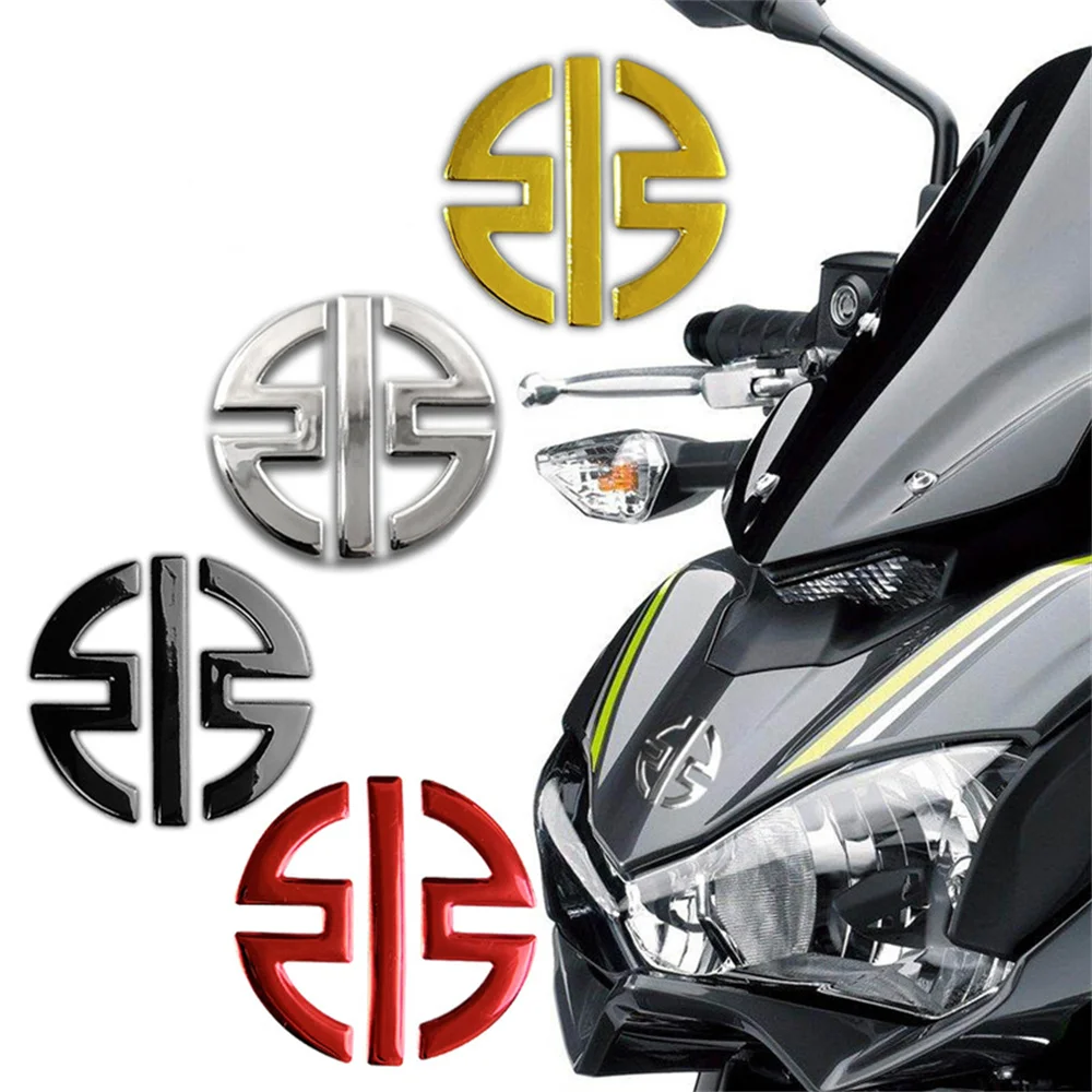 

3D Motorcycle Logo Stickers 4 Pack Fairing Decals Emblem Tank Logos For Kawasaki NINJA H2R Z125 Z250 Z300 Z400 Z650 Z800 Z1000