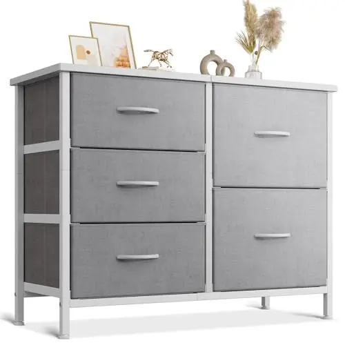 White and Light Grey