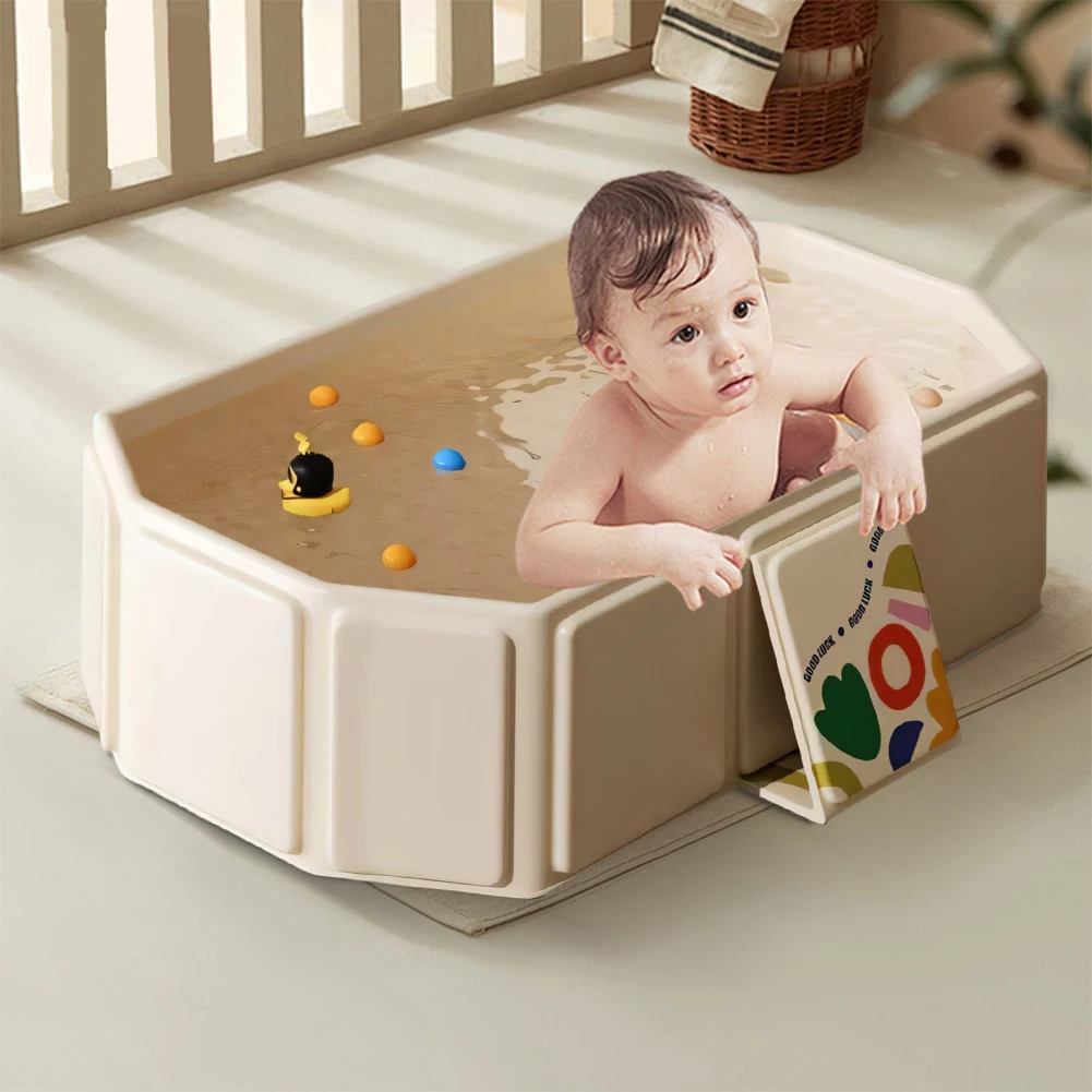 Baby Bathtub with Drain Outlet for Infants and Toddlers