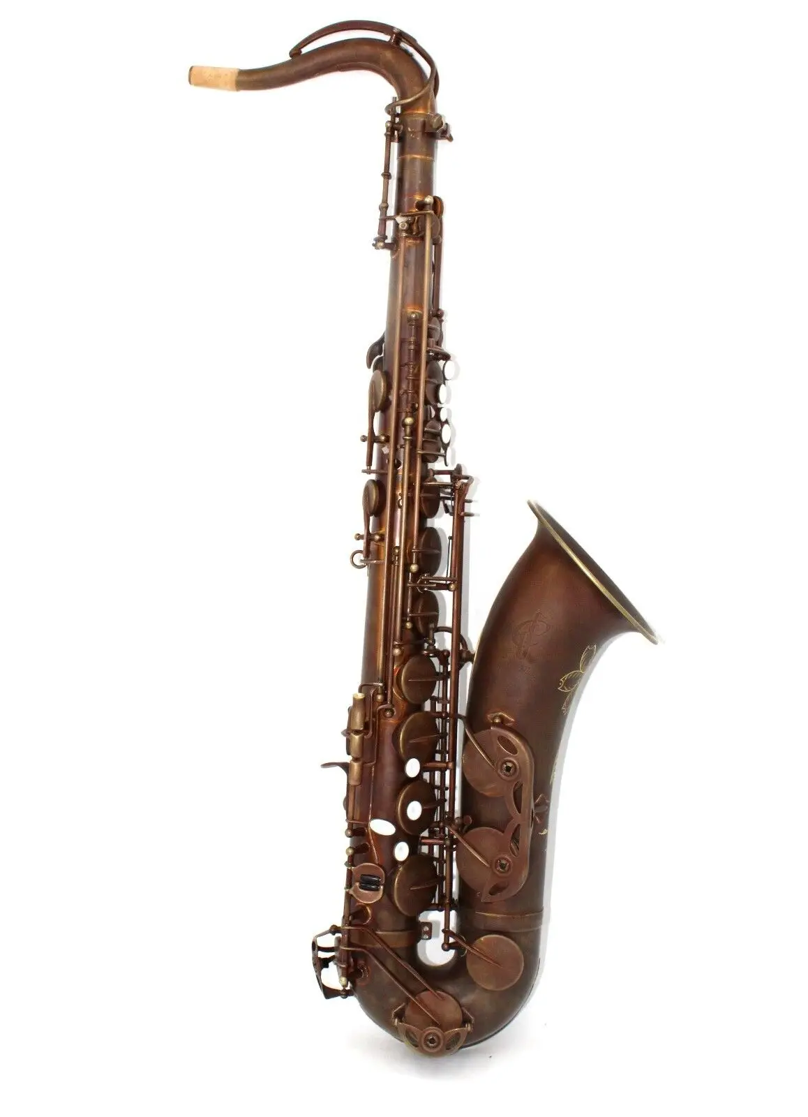 

Eastern music Vintage coffee patina Mark VI type No high F# key tenor saxophone