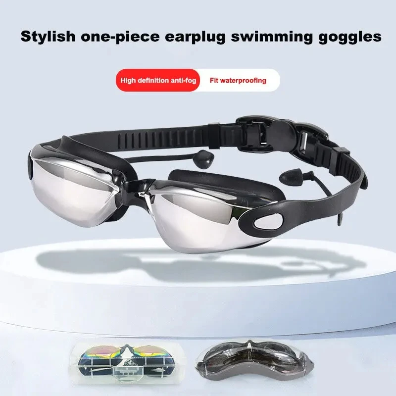 PUTRON Lunettes de natation, Lunette de Piscine Anti Buée et Protection