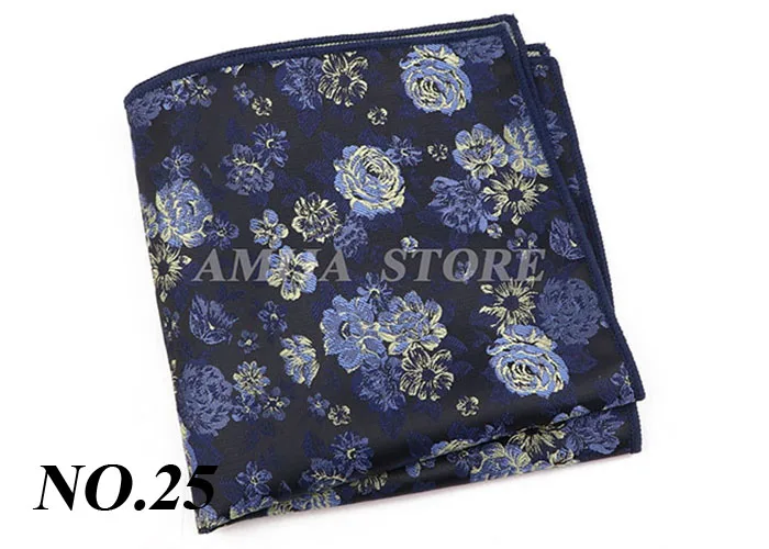 High Grade Handkerchief Man Jacquard Water Ripples Constellation Paisley Christmas's Day Party Pocket Square Handkerchiefs Suit