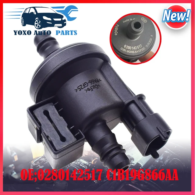 C1B1-9G866-AA Purifying Exhaust Steam Solenoid Valve For Ford Fiesta Focus Fuel Purge Valve 0280142517 C1B19G866AA