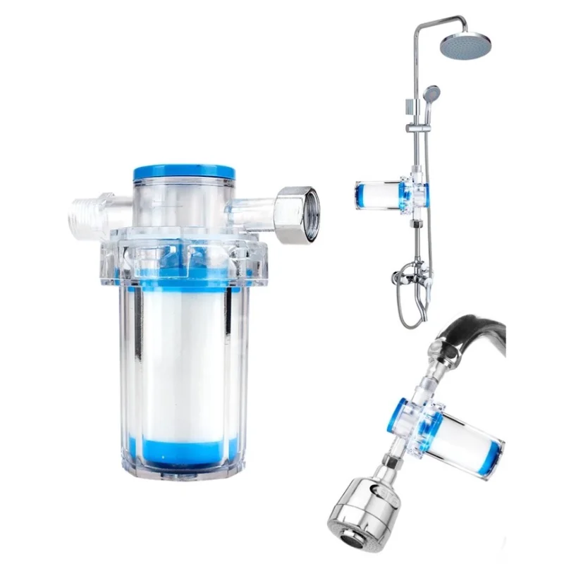 Household Faucet Pre-Filter Water Filter Cartridge Replaceable for Washing Machines Shower Kitchen Bathroom Water Heater Toilet