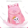 Cute Pink School Backpack For Girl Student Teenagers School Bag Set Children Backpack With Pencil case 4