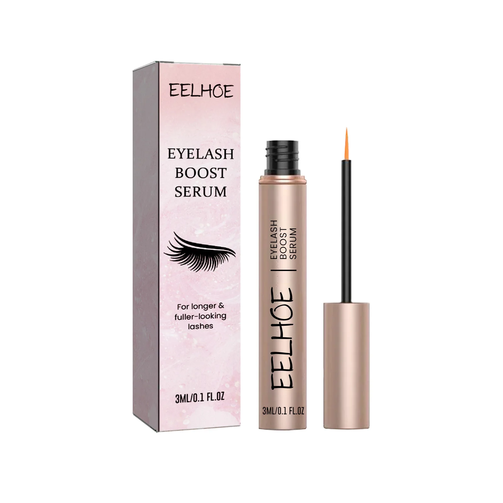 EELHOE Premium Eyelash Growth Serum Lifting Boosting Eyelashes Enhancing Essence Thicken Darken Natural Longer Lashes Cosmetics