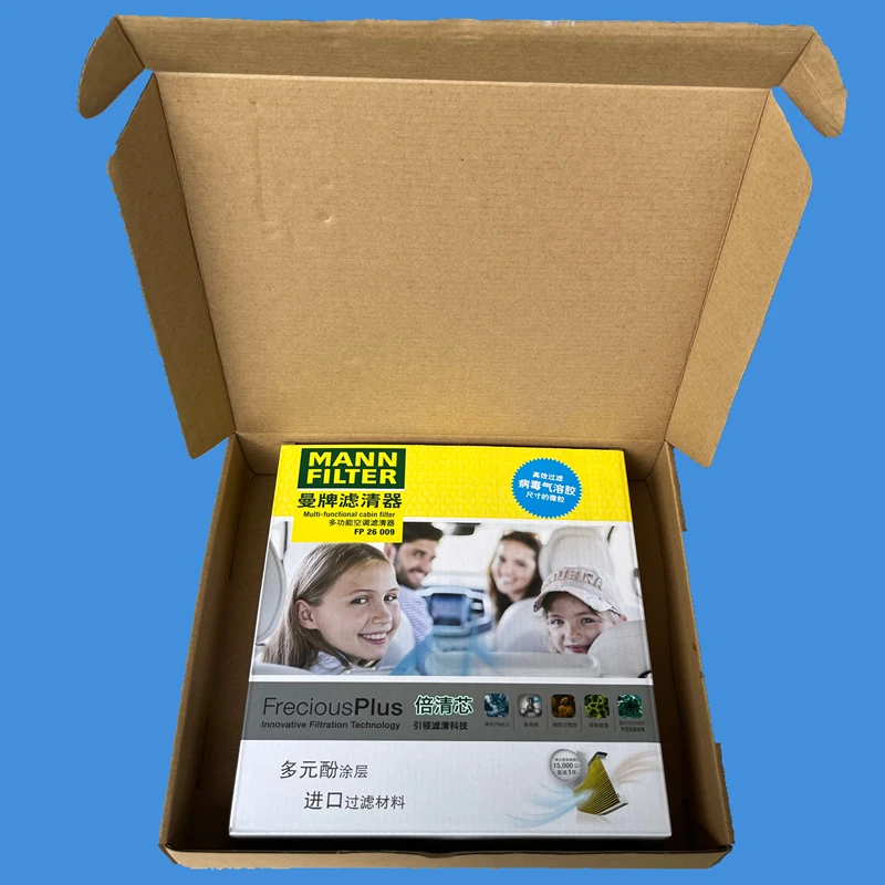 MANN FILTER FP26009 Filtro de aire de cabina para Audi A3/Q2/Q3/Q6/RS3/TT/CC/Arteon/e-Golf 7/Tiguan/T-Roc