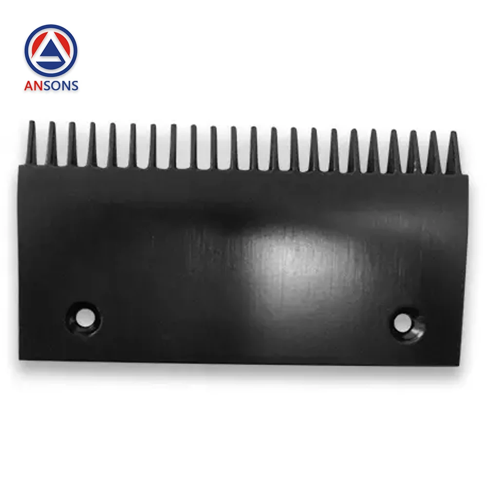 SMR 318762 Ansons Escalator Comb Plate CTR Black Ansons Escalator Spare Parts lg sigma escalator handrail tension device