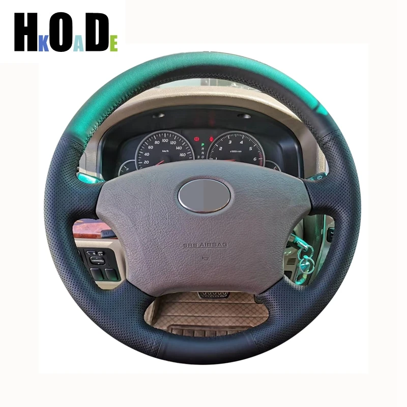 MEWANT Housse De Volant Cuir Microfibre - Compatible Toyota Land Cruiser Prado 120, Land Cruiser, Tacoma, 4Runner, Hilux