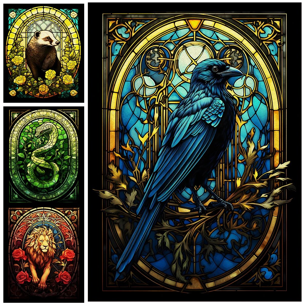 Harry Potter AB Diamond Painting Hogwarts Hermione Granger Cross Stitch  Castle Owl Eagle Rhinestone Home Decor Art Kids Gift - AliExpress