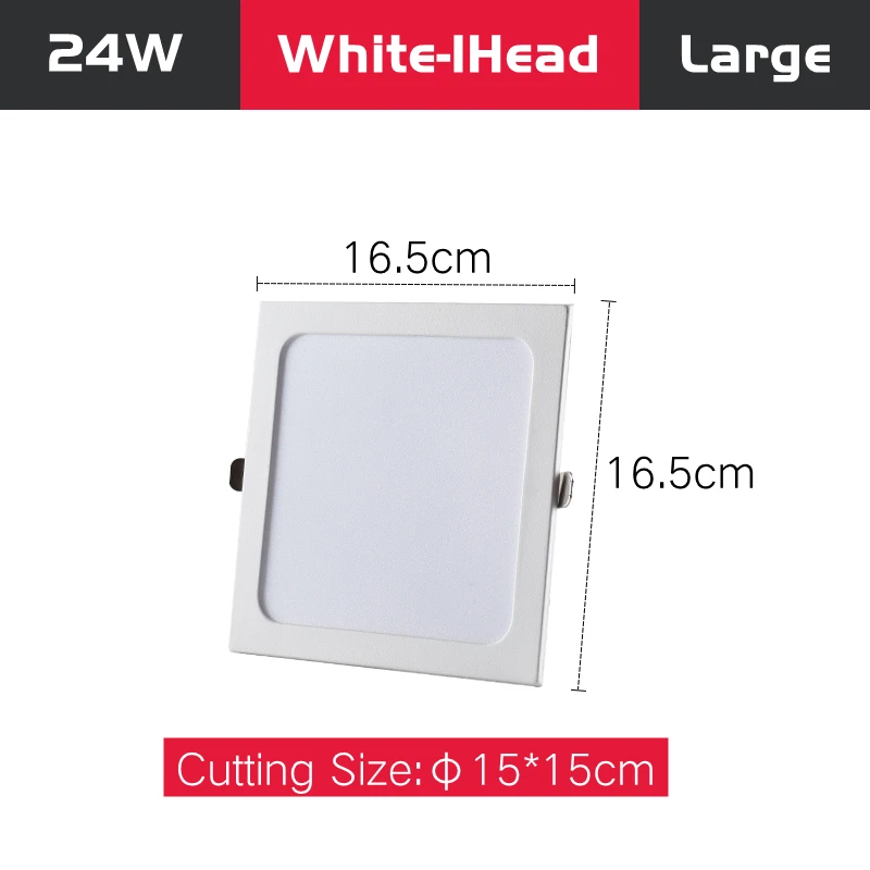 White 24W-1head