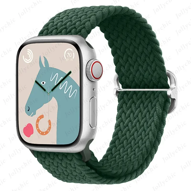 Braided Solo Loop Strap for Apple Watch - Stylish and Comfortable Wristband Accessory