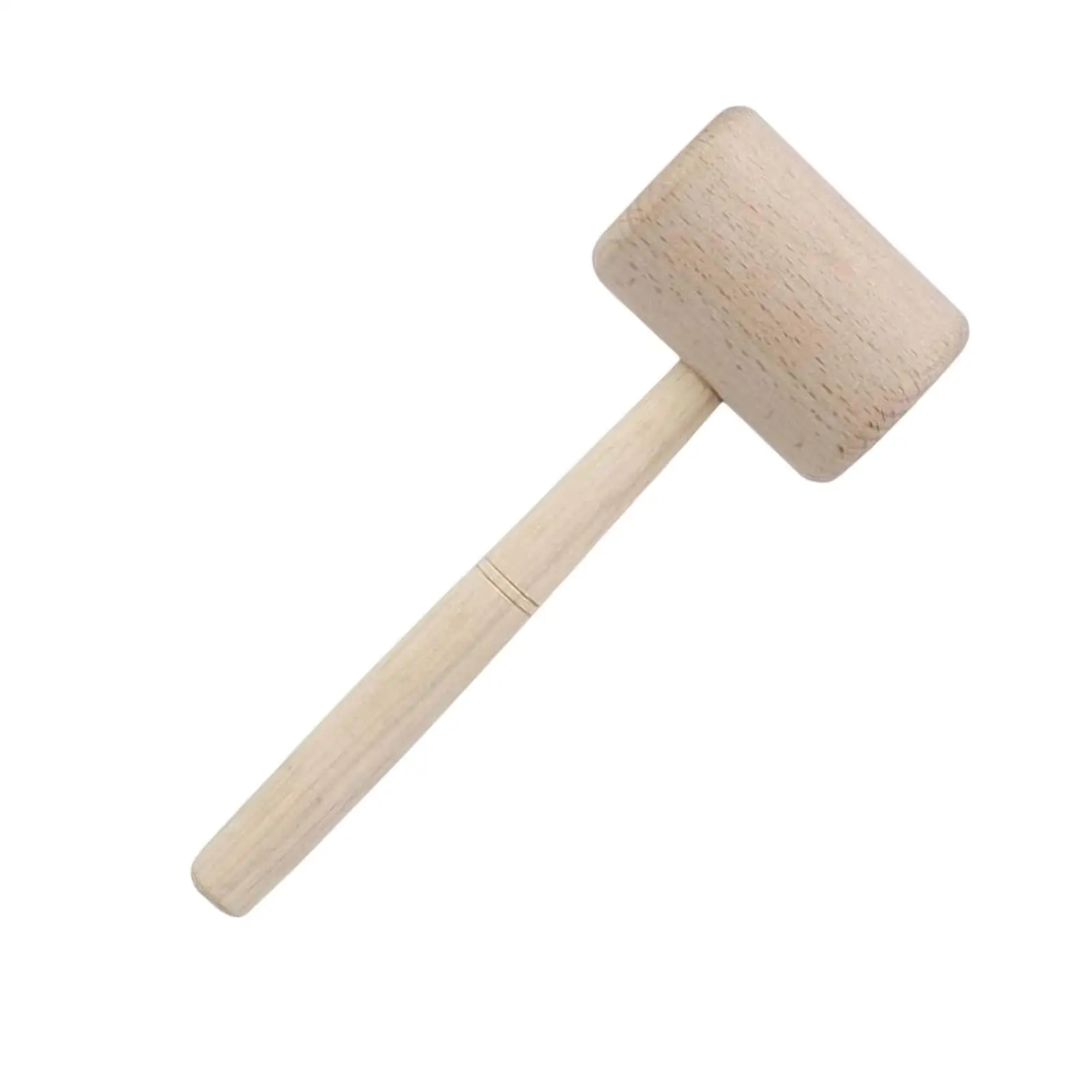 Installation Hammer Woodworking Tool Beech Solid Wood Mallet Carving Mallet Hammer Hand Hammer Accessory Wooden for Woodworking