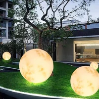 ZK30 Solar Moon Lamp Outdoor Waterproof Creative Landscape LED for Home Decoration Garden Porch Courtyard Villa Lights 1