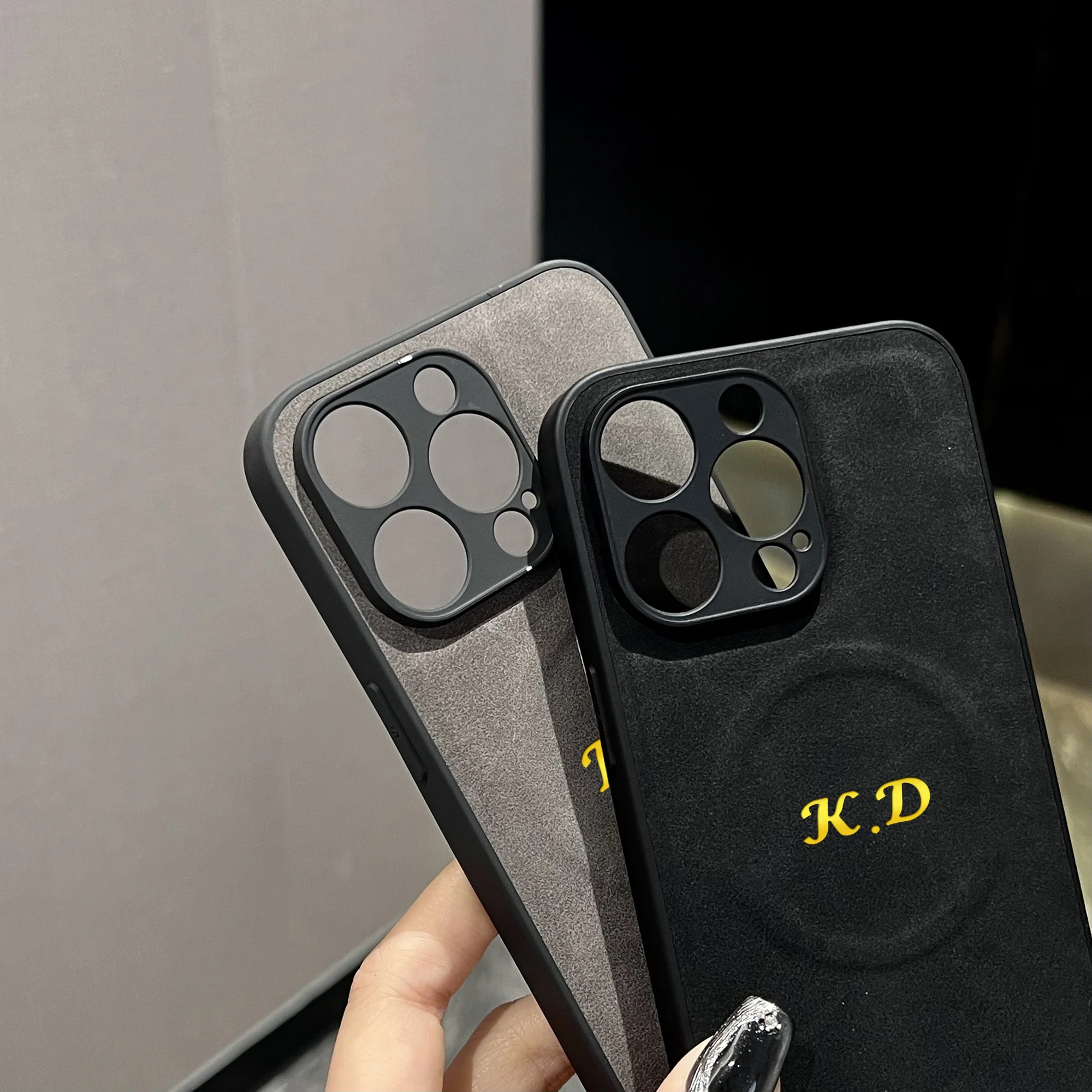 Personalized Hot Foil Stamping Custom Name Initials Magnetic Wireless Charging thumbnail 7