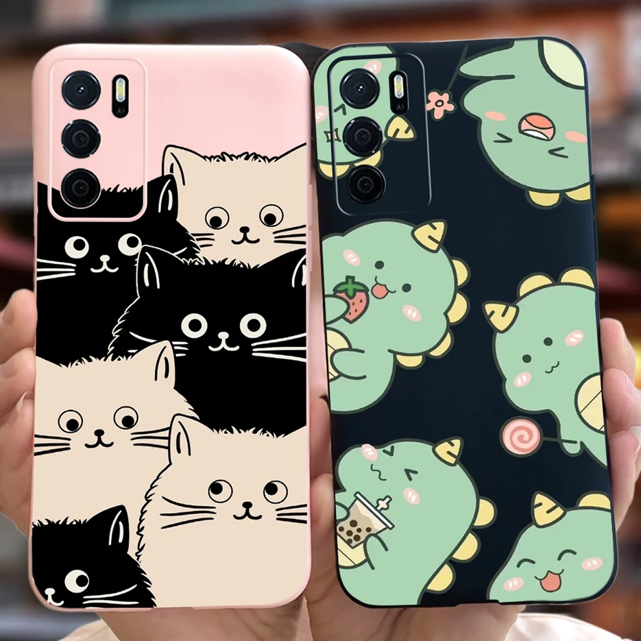 Cute Dinosaur Cartoon Soft Silicone Phone Case - Decorative Back Cover & Bumper