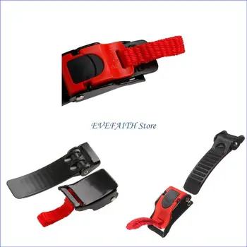 124B For Motorcycle Helmet Buckles Chin Strap Speed Sewing Clip Buckles Motor Bike Motocross Chin Strap Flexible Clip