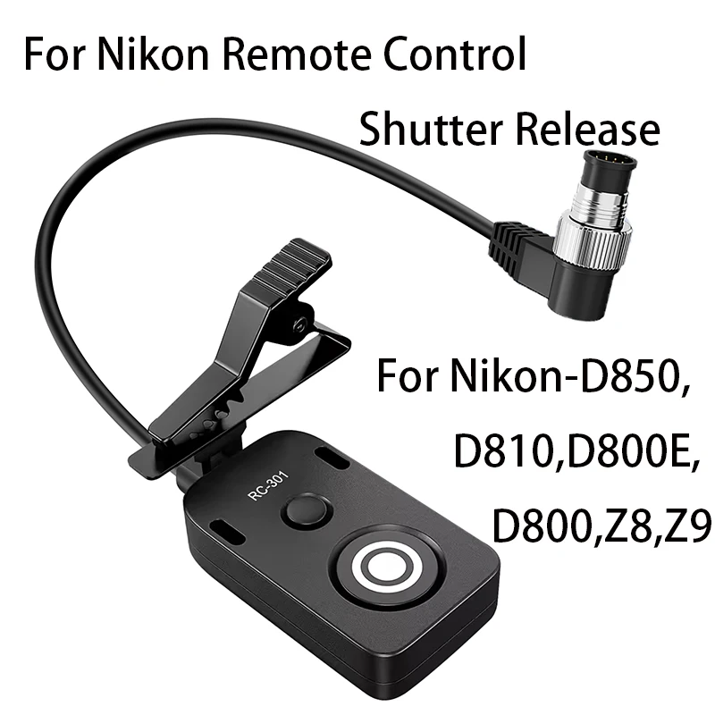 NIKON D810 リモートコード付き シャッターリリースケーブル付きリモコン,Nikon d810 d850 d500