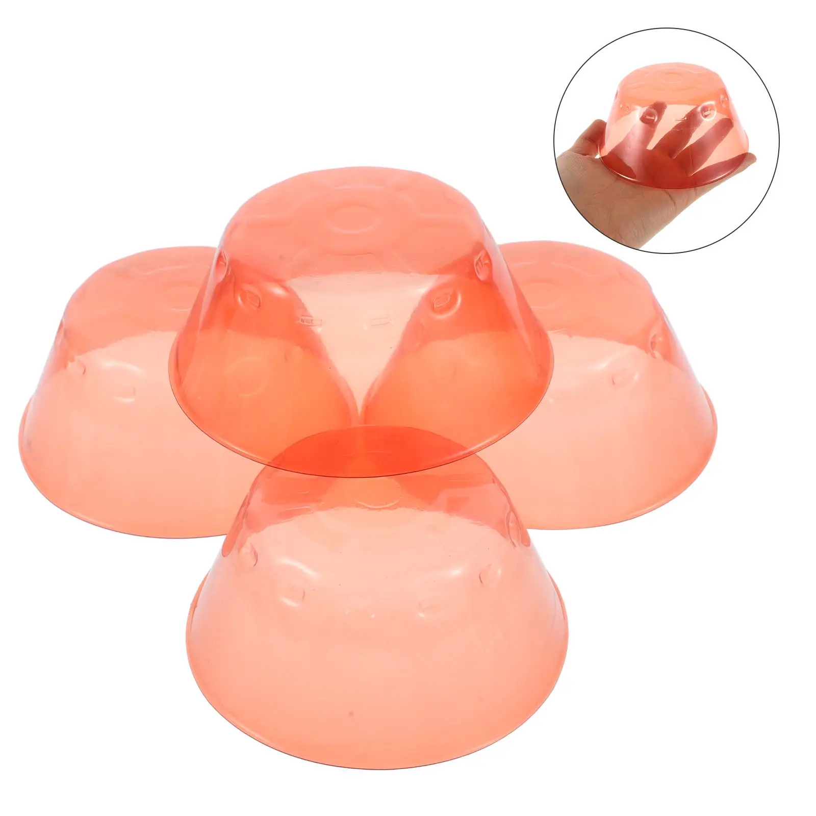 4 PCS Smoke Detector Cover Cook Bake Protective Home Head Plastic Protection Safety