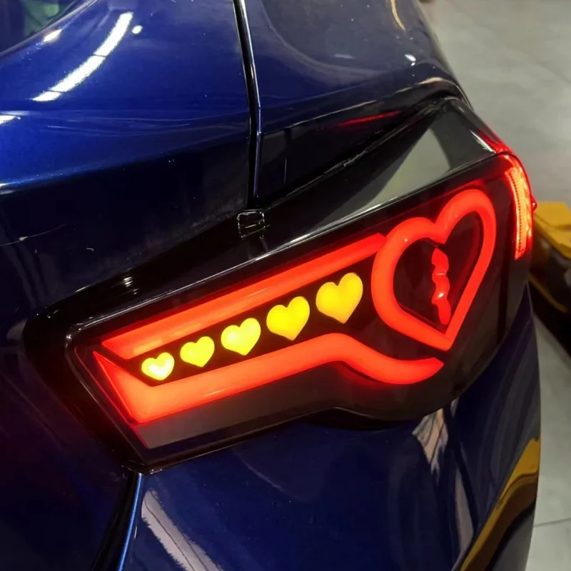 トヨタ 86 テールライト 2012-2018 スバル BRZ 修正された形状のハート トヨタ 86 テールライト 2012-2018 スバル BRZ 修正された形状のハート
