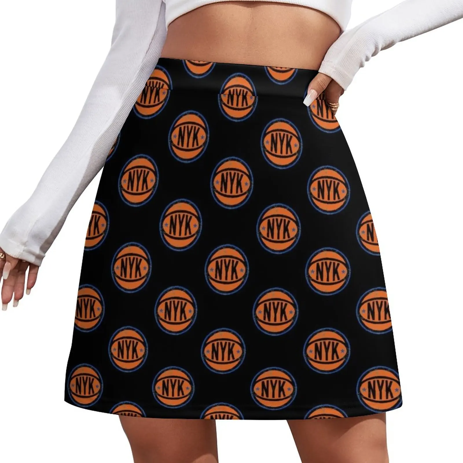 NYK Retro Ball - Black Mini Skirt Female skirt skirt set dress women summer korean ladies summer