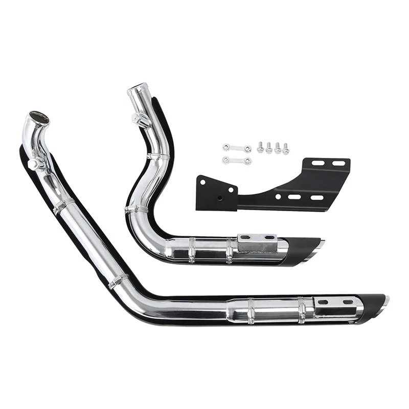 Motorcycle Staggered Short shots Exhaust u0026 Heat Shield For Harley Sportster  1200 Iron 883 Forty Eight Seventy Two 2004-2013 2012 - AliExpress
