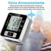 Electronic Blood Pressure Monitor Wrist Cuff Tonometer Digital Sphygmomanometer Electronic Bp Monitors Blood Meter for Home Use 4