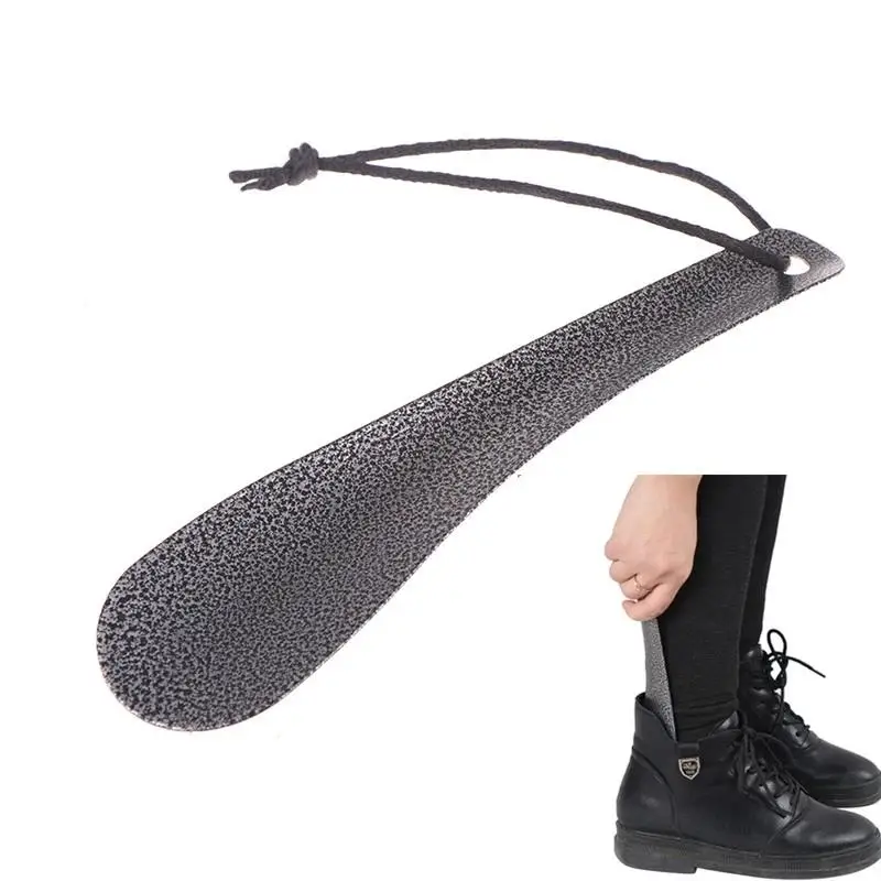 

100% Brand New 1 Pc Practical Shoe Horn Stainless Steel Shoe Horn Spoon Shoes Lifter Tool 19CM for Any Type of Shoes Dropship