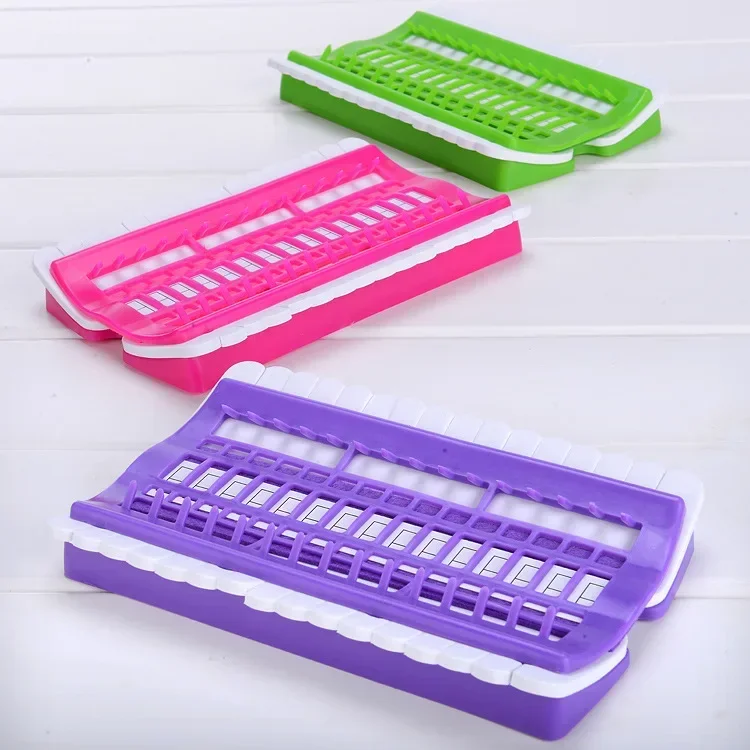 Sewing Floss Thread Organizer Holder 30 Positions Cross Stitch Row Line Embroidery Floss Sewing Tool DIY Apparel Accessories