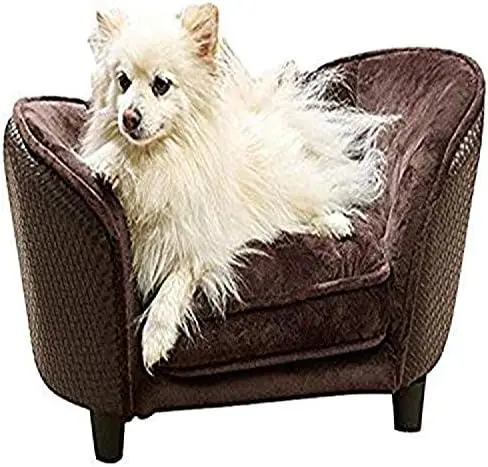 

Plush Snuggle Bed, 26.5 by 16 by 16-Inch, Brown Basket Base para cama Human dog bed Inflatable bed Bed frame queen size