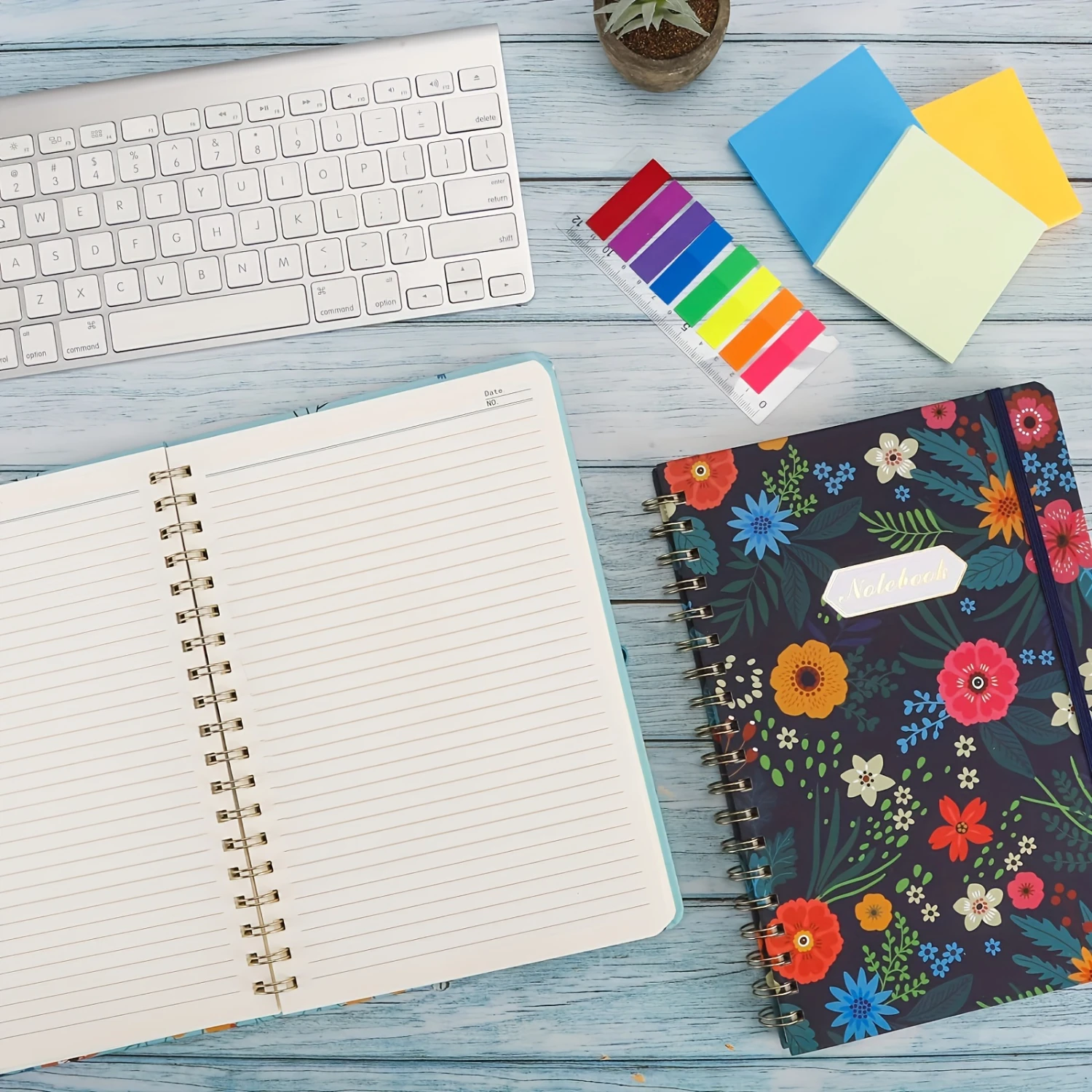 3 Pack Large B5 Spiral Notebooks, 160 Pages,100 GSM Paper, College Ruled, Hardcover, Cute Designs, Office & School Essentials