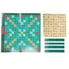 1PCS, English Scrabble Solitaire, Alphabet Chess, Alphabet Scrabble, Jigsaw Board Game for 2-4 players, board game。 2