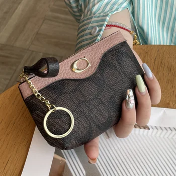 Nuovo Portafoglio Classico 2026 con Motivo Floreale, Mini Portafoglio da Donna, Portamonete, Borsa per Monete, Portafoglio in Pelle, Borsa Portaoggetti, Porta Carte