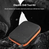 Portable Electric Drill Tool Storage Bag Oxford Cloth Electrician Hardware Organizer Large Capacity Electrician Hardware Tools B 4