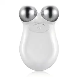 Advanced EMS Microcurrent Face Lifting Massager for Skin Tightening and Firming (WHITE)