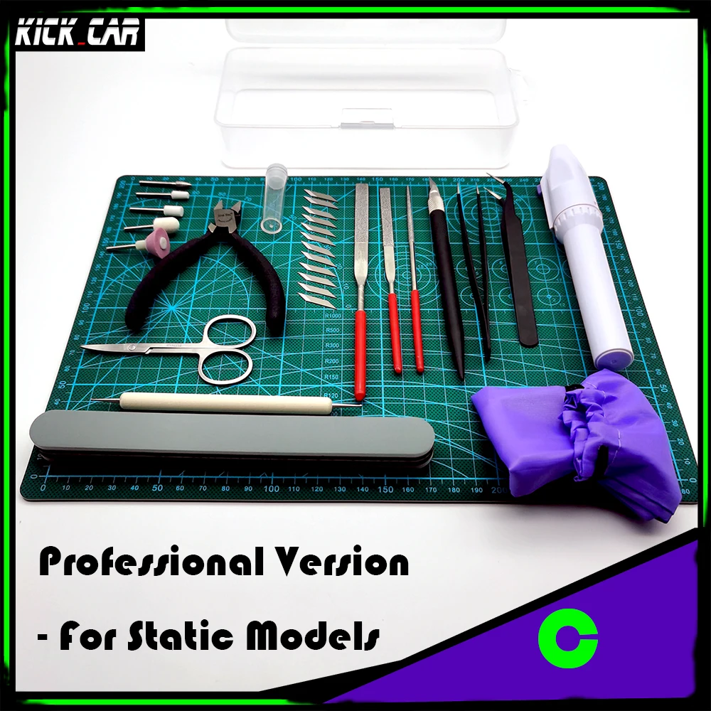 Details Tool Model Building Kit for Tamiya Tomica Hot Wheels Toys Hobby  Craft Pliers Cutting Mat Assemble Repairing toy Fixing