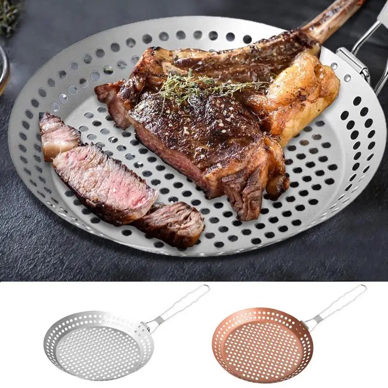 BBQ Grill Plate Pan Grill Pan Cooking Reversible Cast Iron Pizza Plate Gas Grill  Accessories Universal for Outdoor Camping - AliExpress